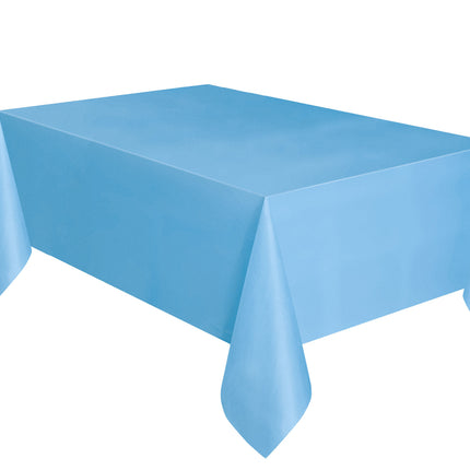 Mantel Azul Claro Plástico 2,74m