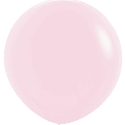 Globos Rosa Mate Pastel 91cm 2pcs