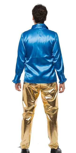 Pantalones Disco Oro