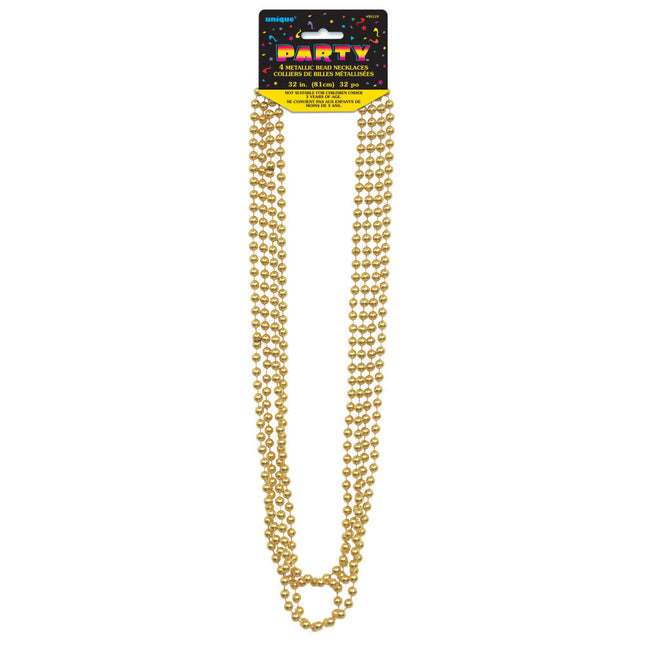 Collar Perlas 4pcs