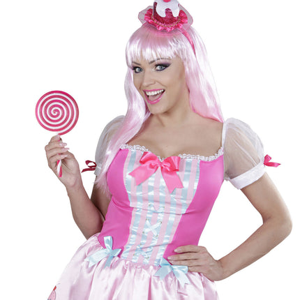 Piruleta Rosa Blanca