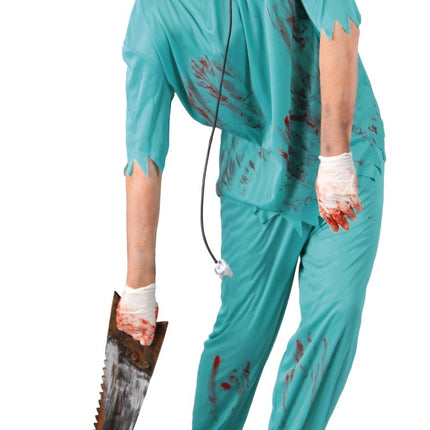Disfraz Halloween Zombie Hombre Cirujano
