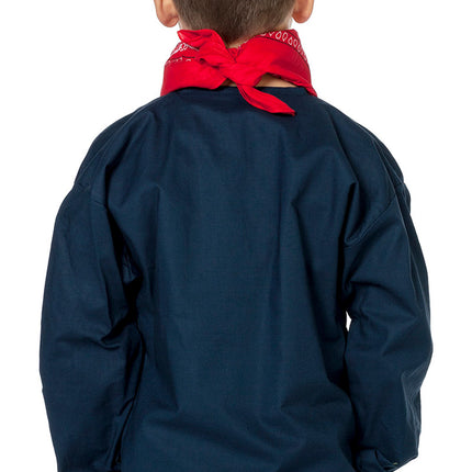 Delantal de Granjero Azul Niño