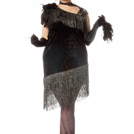 Vestido Charleston Negro