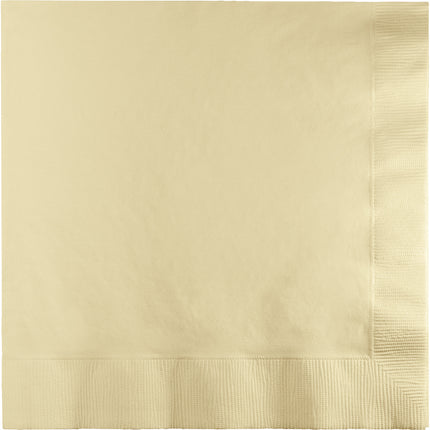 Servilletas Marfil 3 Capas 33cm 50ud.