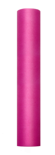 Rollo Tul Fucsia 30cm 9m