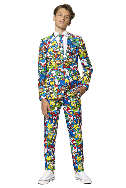 Super Mario Traje Niño Adolescente <tc>OppoSuits</tc>
