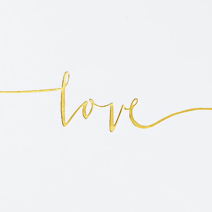 Libro de Visitas Blanco Love 24cm