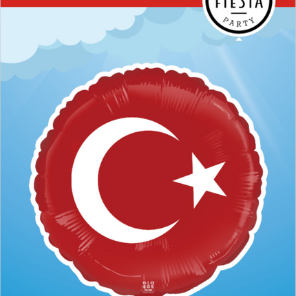 Globo de Helio Turquía Vacío 45cm