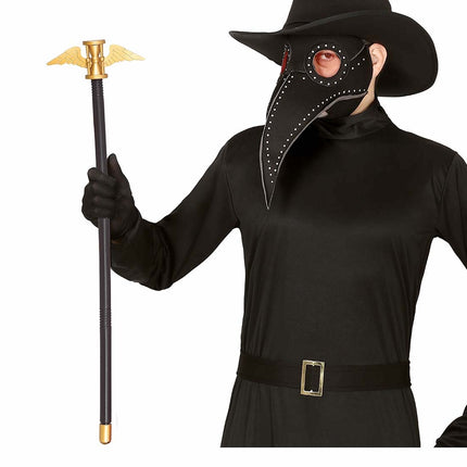 Bastón Oro Negro 1m