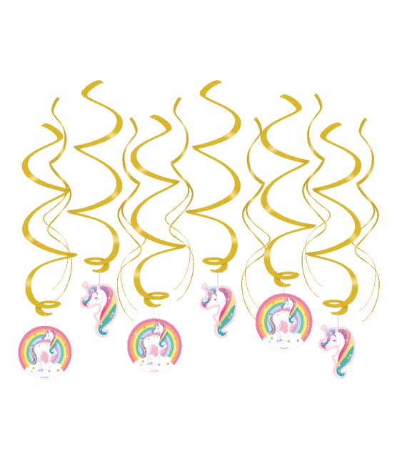 Decoración colgante Unicornio