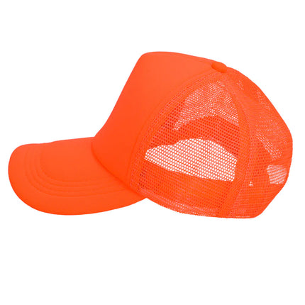 Gorra naranja neón ajustable