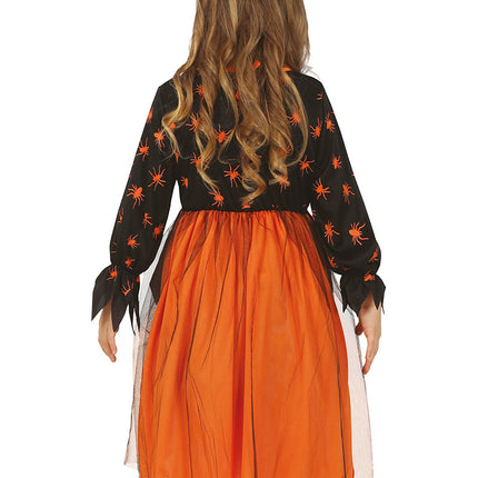 Disfraz Halloween Niña Bruja Calabaza