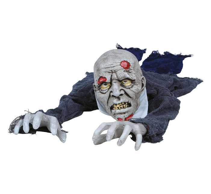 Decoración de Mesa Halloween Zombie Con Luz Y Sonido 1,4m