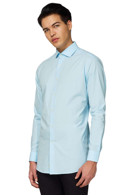 Camisa Azul Claro Hombre <tc>OppoSuits</tc>