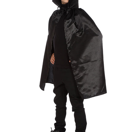 Capa de Halloween Negra Niño Drácula
