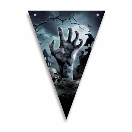 Guirnalda de Halloween Cementerio 3m