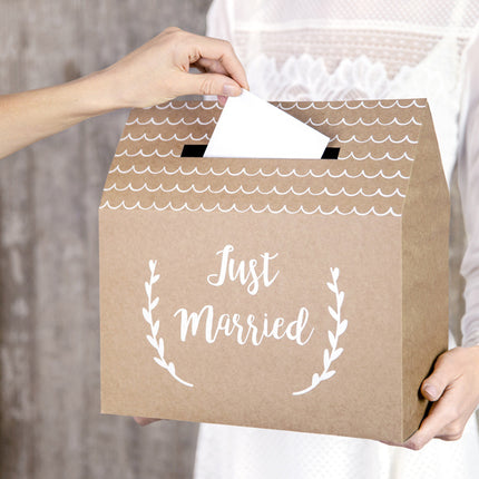 Caja para sobres de boda 30cm