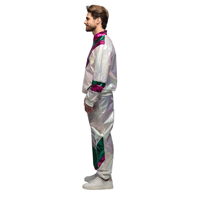 Chándal de Colores Defectuoso Holográfico para Hombre