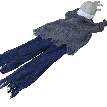 Decoración de Mesa Halloween Zombie Con Luz Y Sonido 1,4m