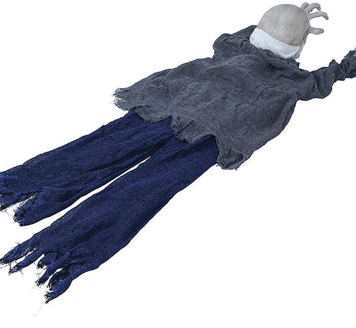 Decoración de Mesa Halloween Zombie Con Luz Y Sonido 1,4m