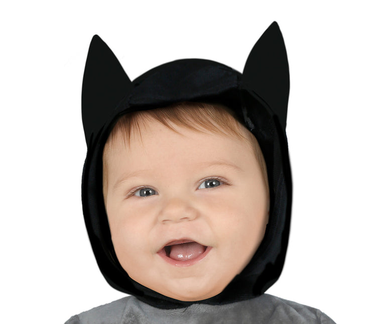 Traje Batman Gris Bebé