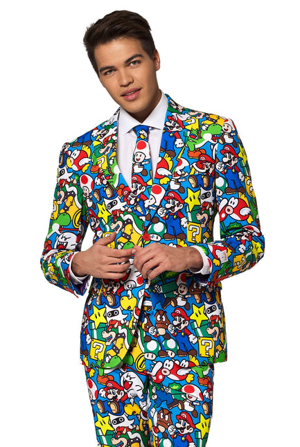 Super Mario Traje Hombres <tc>OppoSuits</tc>