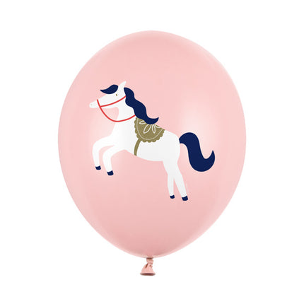 Globos Caballos 30cm 6pcs