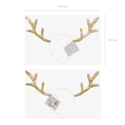 Diadema Reno Oro 34,5cm