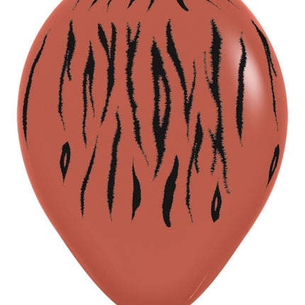 Globos Animal Print Tinta Metálica 30cm 25pcs