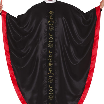 Disfraz Satanás Halloween Hombre Negro