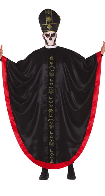 Disfraz Satanás Halloween Hombre Negro