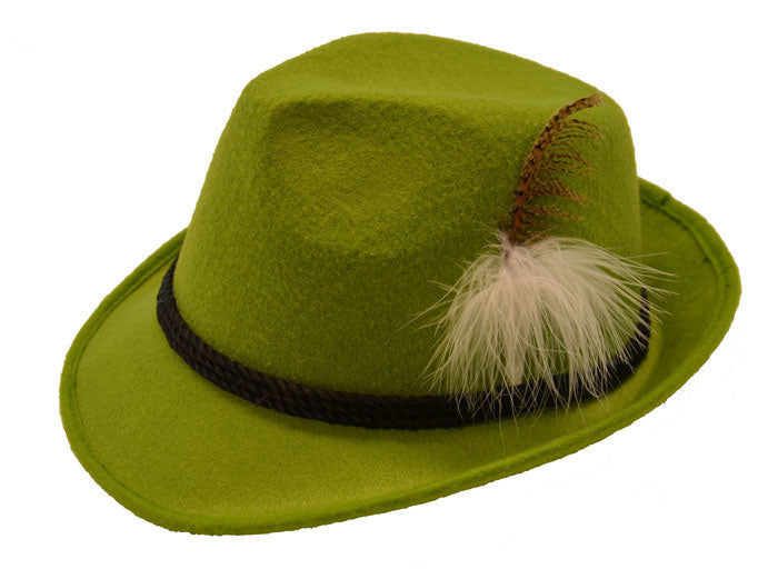 Gorro Tiroler Oktoberfest Baviera Verde
