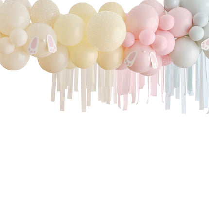 Arco de globos de Pascua