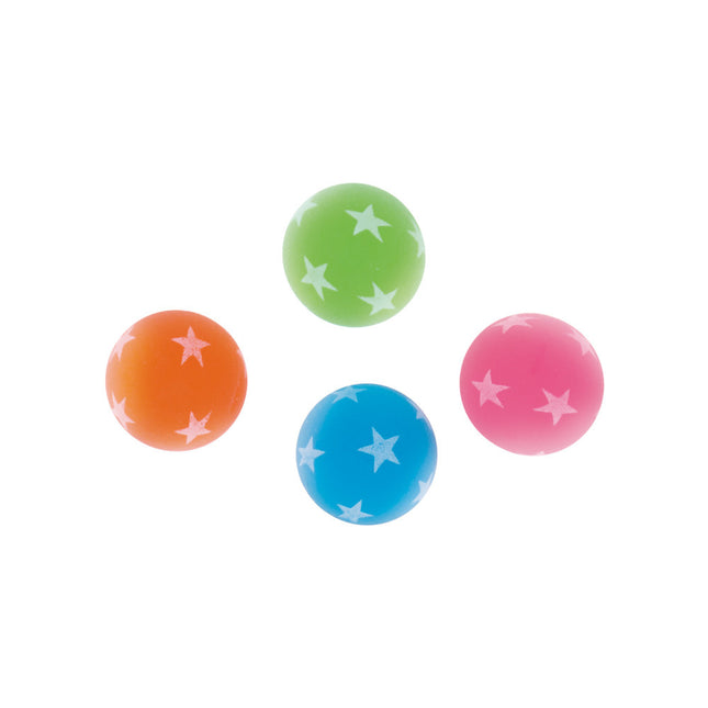 Breakout presenta Bolas Saltarinas que Brillan en la Oscuridad 3cm 8pcs