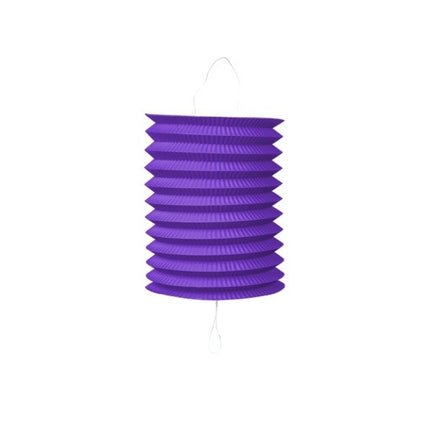 Lampión morado 16cm