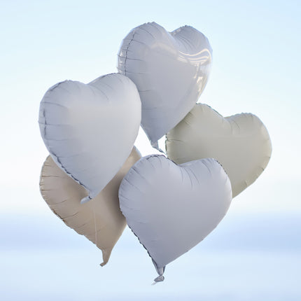 Globos Corazón 45cm 5pcs
