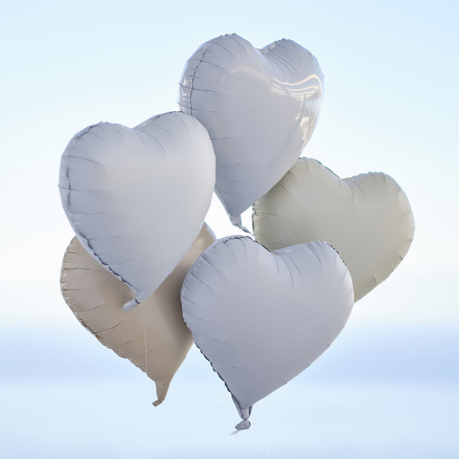 Globos Corazón 45cm 5pcs