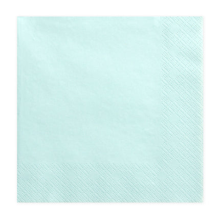 Servilletas Turquesa 33cm 20uds.