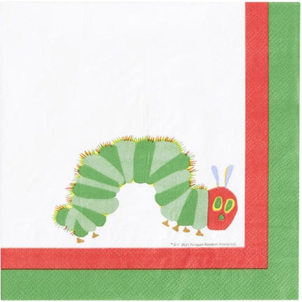 Oruga Nunca es Suficiente Servilletas 33cm 16pcs