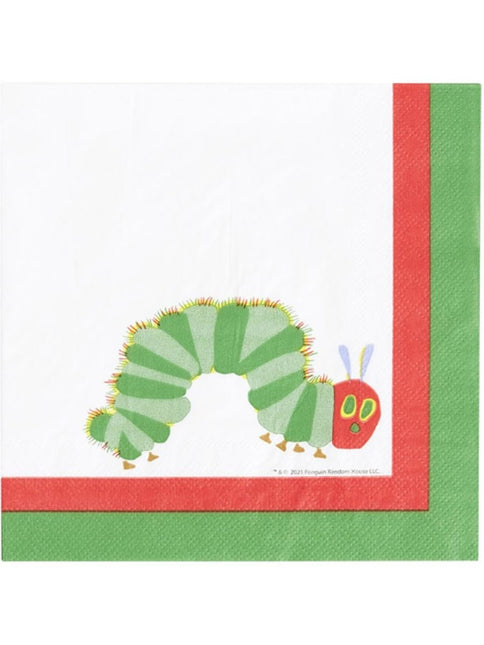 Oruga Nunca es Suficiente Servilletas 33cm 16pcs