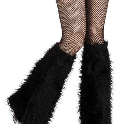 Calientapiernas Negro Peluche