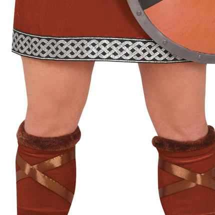 Disfraz de Vikingo Nórdico Marrón Hombre