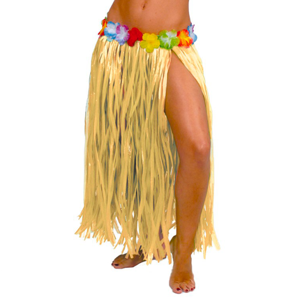 Falda Hawaii Flores 75cm