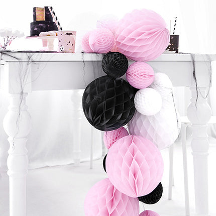 Bola Panal Rosa Claro 10cm