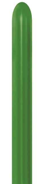 Globos de modelismo Verde metalizado 5cm 152cm 50pcs