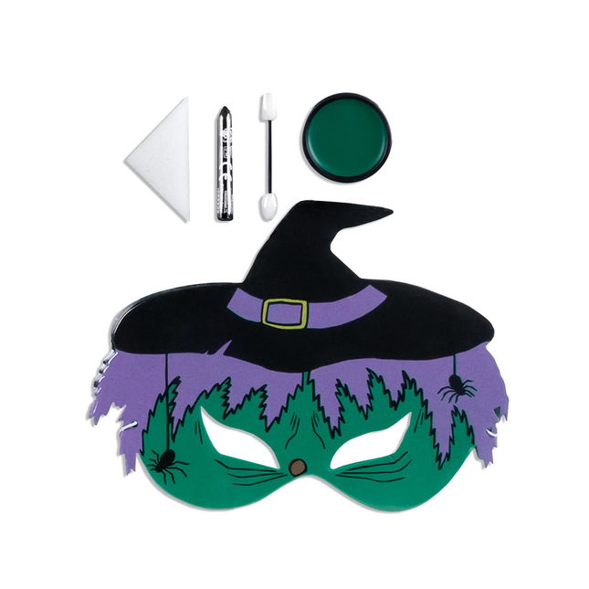 Set Maquillaje Halloween Bruja Niño