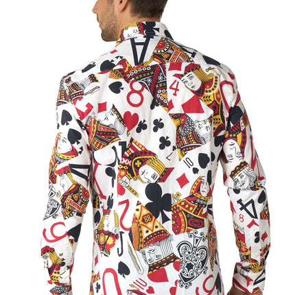 Camisa Casino Naipes Hombre <tc>OppoSuits</tc>