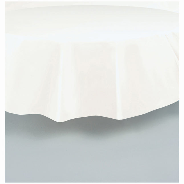 Mantel Blanco Redondo 2.13m