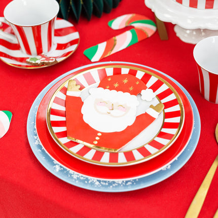 Servilletas Papá Noel 16cm 20uds.